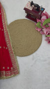 Rajkumari Crimson Saree