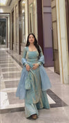 Luxury Embroidered Sharara Set