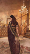 Royal Raisin Elegance Saree
